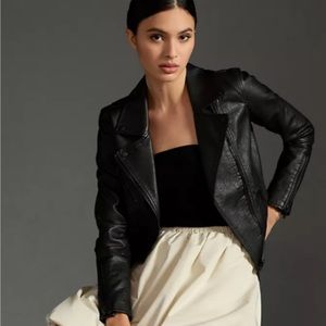 Blank NYC faux leather jacket